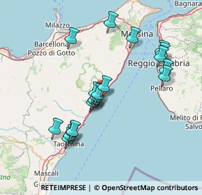 Mappa Via Regione Siciliana, 98026 Nizza di Sicilia ME, Italia (15.3535)