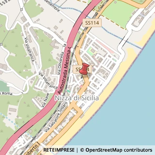 Mappa Via della Regione Siciliana, 17, 98026 Nizza di Sicilia ME, Italia, 98026 Nizza di Sicilia, Messina (Sicilia)