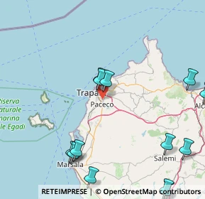 Mappa Via Zabbarelle, 91100 Paceco TP, Italia (25.29286)