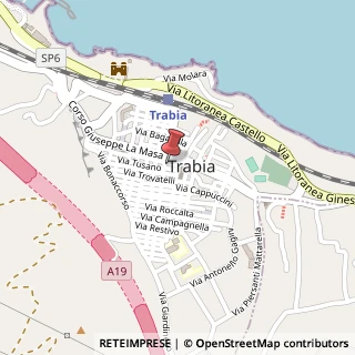 Mappa Via Tusano, 76, 90019 Trabia, Palermo (Sicilia)