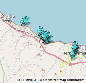 Mappa Via Gaeta, 90019 Trabia PA, Italia (1.587)