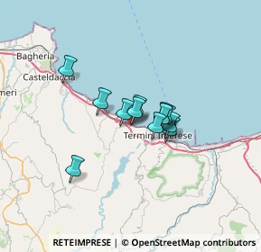 Mappa Via Piazza, 90019 Trabia PA, Italia (4.50667)