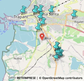 Mappa Via Vincenzo Baviera, 91100 Paceco TP, Italia (2.40733)