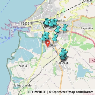 Mappa Via Vincenzo Baviera, 91100 Paceco TP, Italia (1.7055)