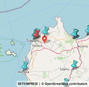 Mappa Strada Palermo, 91100 Trapani TP, Italia (22.15286)