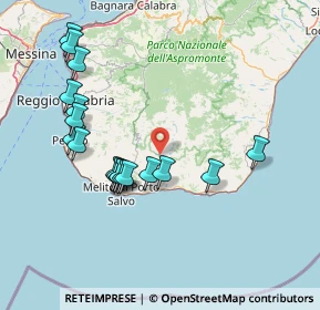 Mappa 37.929148, 89030 Condofuri RC, Italia (17.35889)