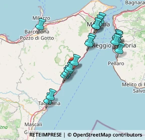 Mappa Via Antonio Gramsci, 98026 Nizza di Sicilia ME, Italia (16.8075)