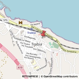 Mappa Via della Libertà, 22, 90019 Trabia, Palermo (Sicilia)