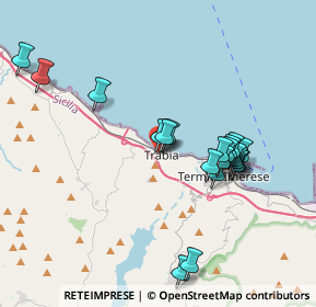 Mappa Via Madrice, 90019 Trabia PA, Italia (4.092)