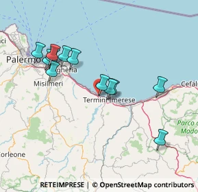 Mappa Via Madrice, 90019 Trabia PA, Italia (15.79083)