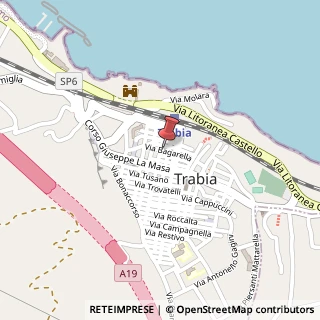 Mappa Via Cristoforo Colombo, 13, 90019 Trabia, Palermo (Sicilia)