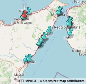 Mappa Via Marsala, 98026 Nizza di Sicilia ME, Italia (18.5935)