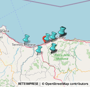 Mappa 90010 Campofelice di Roccella PA, Italia (9.94714)