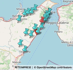 Mappa Via degli Austronauti, 98026 Nizza di Sicilia ME, Italia (15.3415)