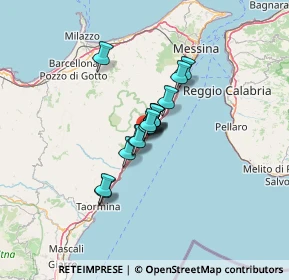 Mappa Via degli Austronauti, 98026 Nizza di Sicilia ME, Italia (7.90733)