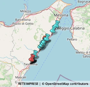 Mappa Via degli Austronauti, 98026 Nizza di Sicilia ME, Italia (12.42421)
