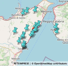 Mappa Via degli Austronauti, 98026 Nizza di Sicilia ME, Italia (14.294)