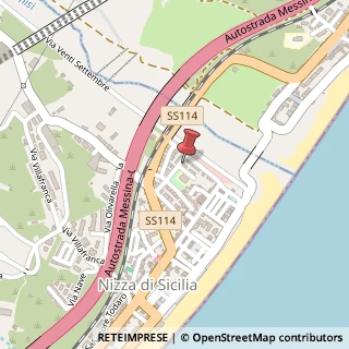 Mappa Via degli Astronauti, 33, 98026 Nizza di Sicilia, Messina (Sicilia)