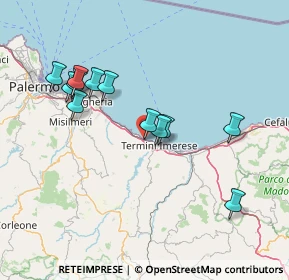 Mappa Via Cristoforo Colombo, 90019 Trabia PA, Italia (15.79833)