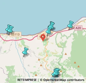 Mappa Unnamed Road, 98077 Santo Stefano di Camastra ME, Italia (5.98667)