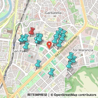 Mappa Via Tito, 00145 Roma RM, Italia (0.4455)