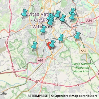 Mappa Via Vito Volterra, 00146 Roma RM, Italia (4.47231)