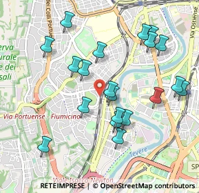 Mappa Via Alberto Mancini, 00149 Roma RM, Italia (1.0515)