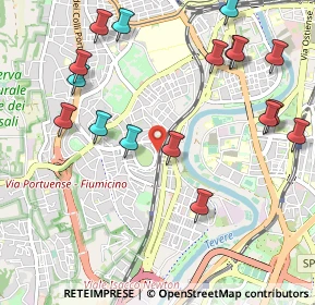 Mappa Via Alberto Mancini, 00149 Roma RM, Italia (1.29765)