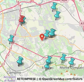 Mappa Via Cammarata, 00133 Roma RM, Italia (4.94429)