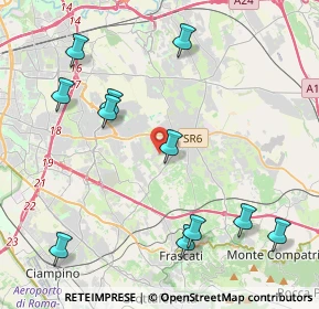 Mappa Via Cammarata, 00133 Roma RM, Italia (5.12636)