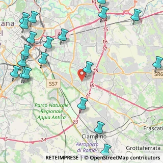 Mappa Via di Torre Spaccata, 00173 Roma RM, Italia (6.7035)