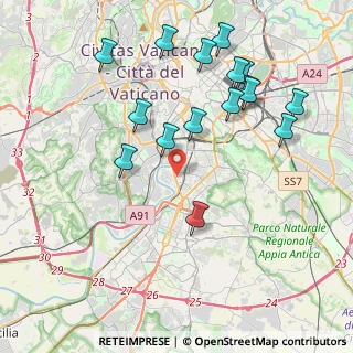 Mappa Via Tullio Levi Civita, 00146 Roma RM, Italia (4.54063)