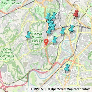 Mappa Via Luigi Corti, 00151 Roma RM, Italia (2.095)