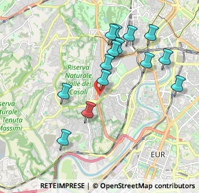 Mappa Via Luigi Corti, 00149 Roma RM, Italia (1.94571)