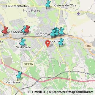 Mappa Via Gionata, 00132 Roma RM, Italia (2.23333)