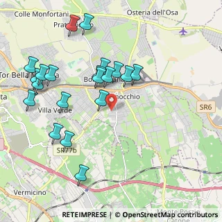 Mappa Via Gionata, 00132 Roma RM, Italia (2.2885)