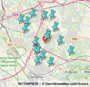 Mappa Via del Politecnico, 00100 Roma RM, Italia (3.50529)