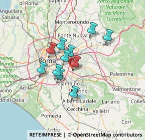 Mappa Via del Politecnico, 00100 Roma RM, Italia (10.48182)