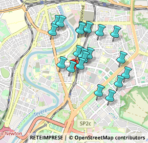 Mappa Via Ostiense, 00145 Roma RM, Italia (0.8575)