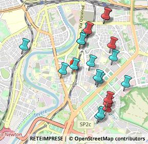 Mappa Via Ostiense, 00145 Roma RM, Italia (1.0645)