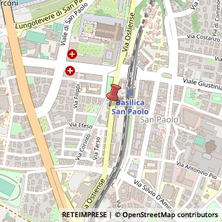 Mappa Via Ostiense, 200, 00146 Roma, Roma (Lazio)