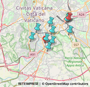 Mappa Via Ostiense, 00145 Roma RM, Italia (3.08)