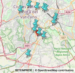 Mappa Via Ostiense, 00145 Roma RM, Italia (4.02833)