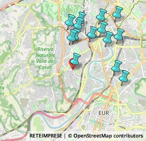 Mappa Via Luigi Angeloni, 00149 Roma RM, Italia (2.20143)