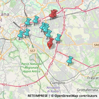 Mappa Viale Bruno Pelizzi, 00173 Roma RM, Italia (3.91462)
