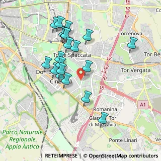 Mappa Viale Bruno Pelizzi, 00173 Roma RM, Italia (1.9575)