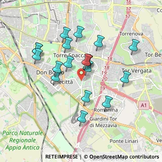 Mappa Viale Bruno Pelizzi, 00173 Roma RM, Italia (1.90167)