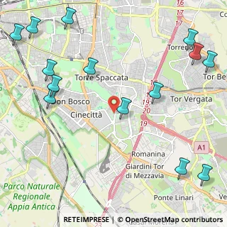 Mappa Viale Bruno Pelizzi, 00173 Roma RM, Italia (3.21643)