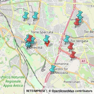 Mappa Viale Bruno Pelizzi, 00173 Roma RM, Italia (2.40867)