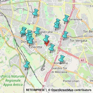 Mappa Viale Bruno Pelizzi, 00173 Roma RM, Italia (1.9925)
